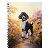 Tuxedo Poodle Note Book