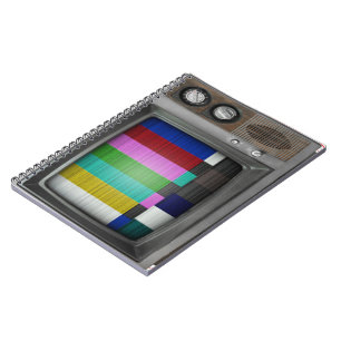 Caderno Espiral TV antiga