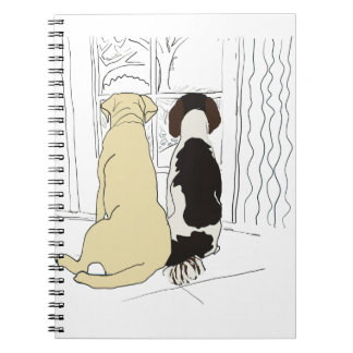 Caderno Espiral TV da natureza para cães