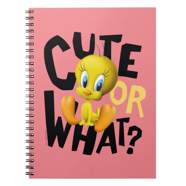 Caderno Espiral TWEETY™ - Bonito Ou O Quê? (Frente)