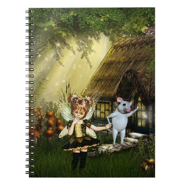 Caderno Espiral Twilight Fairy Haven (Frente)