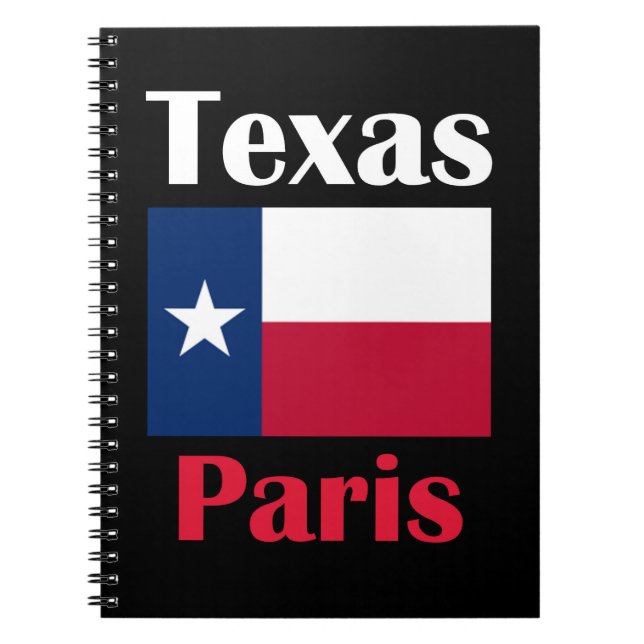 Caderno Espiral TX Paris (Frente)