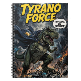 Caderno Espiral Tyranno Force: Tiny Arms, Big Problem!