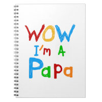 Uau, sou Camiseta de Papá e Gafts