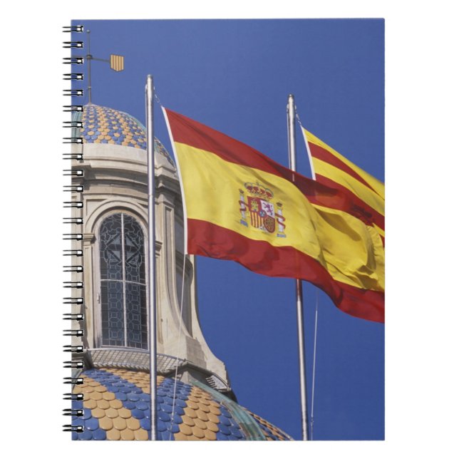 Caderno Espiral UE, Espanha, Catalunha, Palau de la Generalitat. (Frente)