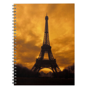 Caderno Espiral UE, França, Paris. Torre Eiffel.