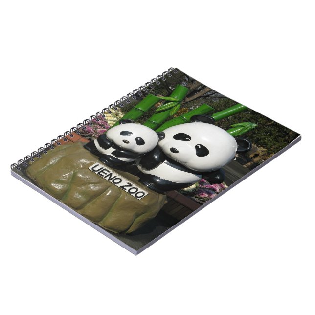 Caderno Espiral Ueno Zoo Panda Sinal (Left Side)