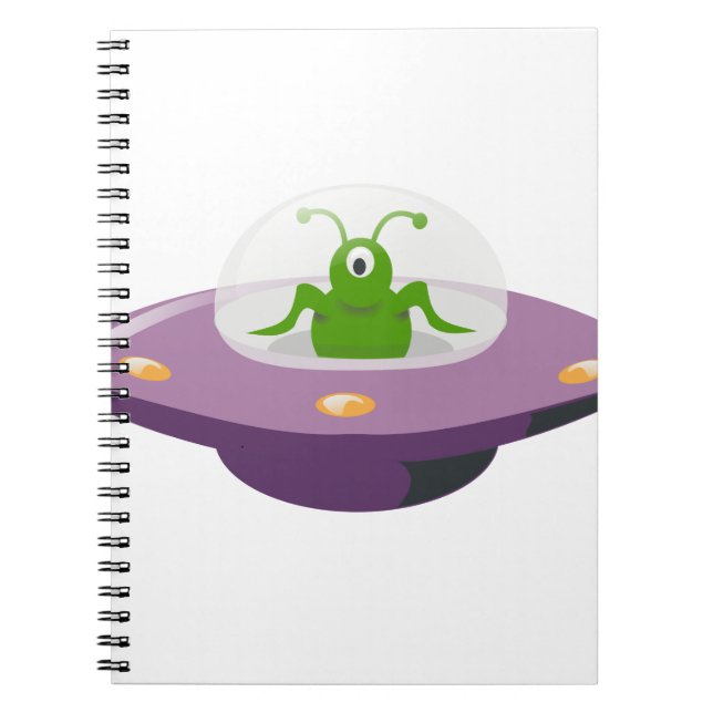 Caderno Espiral ufo (Frente)