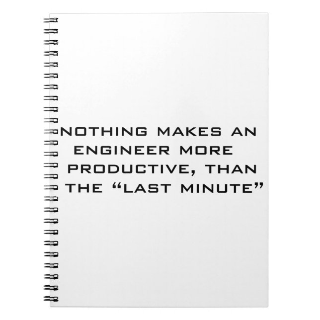 Caderno Espiral Último minuto (Frente)