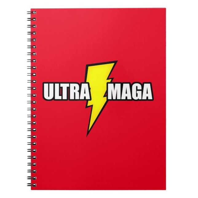 CADERNO ESPIRAL ULTRA MAGA (Frente)