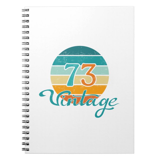 Caderno Espiral Ultrassado 73 Vintage (Frente)