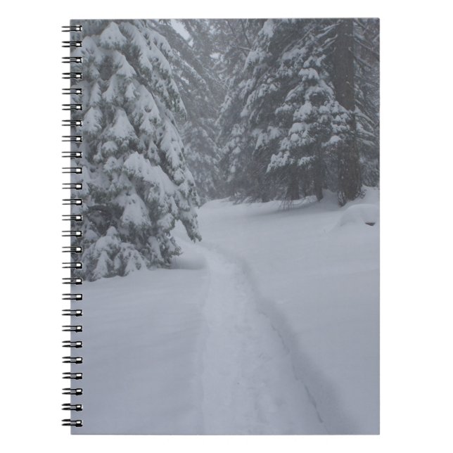 Caderno Espiral Um Caminho de Neve (Frente)