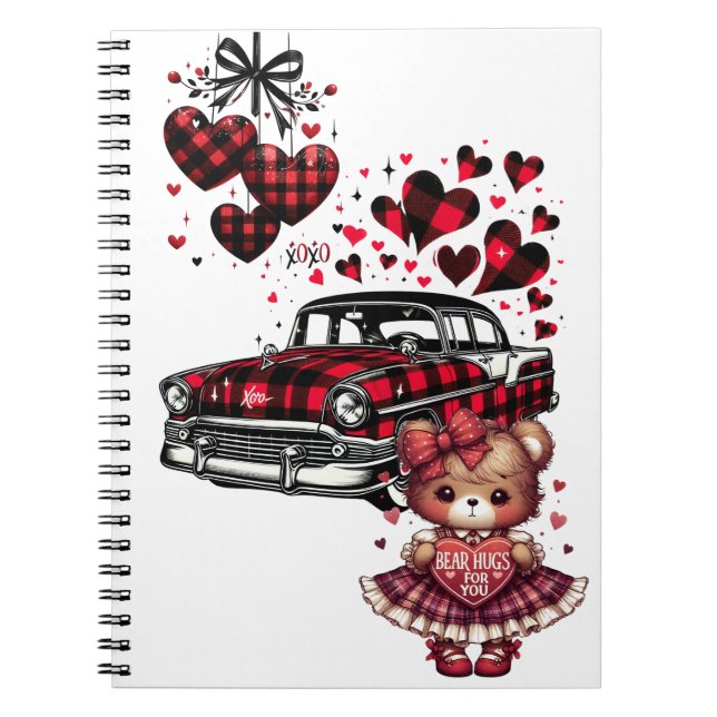 CADERNO ESPIRAL UM CLÁSSICO AMOR DE VALENTINE PARA VOCÊ 2 (Frente)