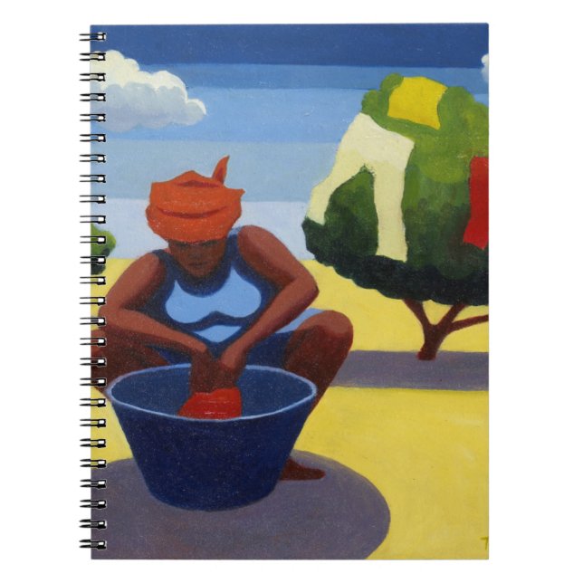 Caderno Espiral Um dia de secagem 2007 (Frente)