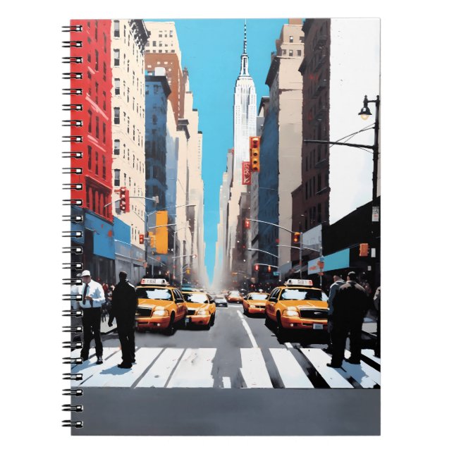 Caderno Espiral Um Dia Na Cidade (Frente)