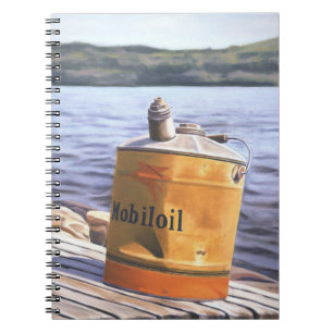 Caderno Espiral Um dia no lago 1996