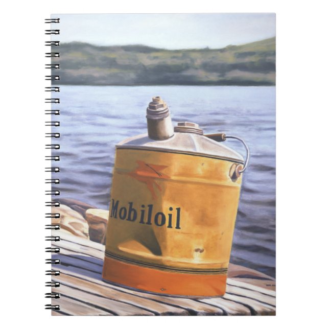 Caderno Espiral Um dia no lago 1996 (Frente)