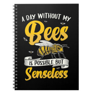 Caderno Espiral Um Dia Sem Minhas Abelhas