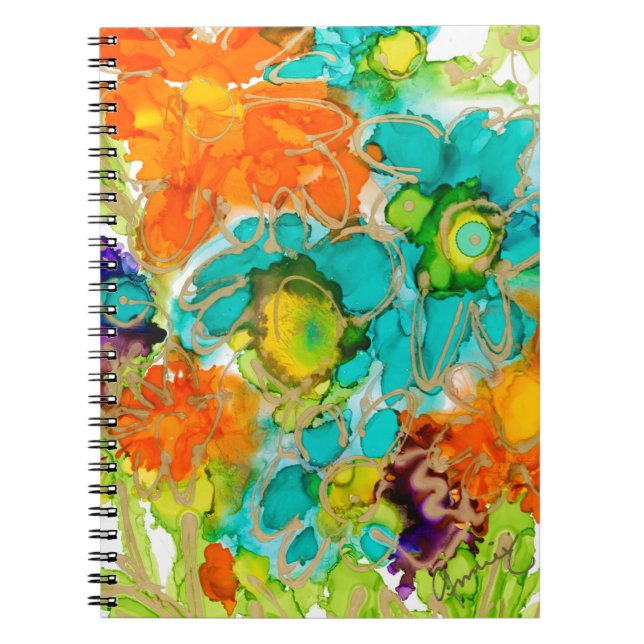 Caderno Espiral Um Diário de Amor  (Frente)