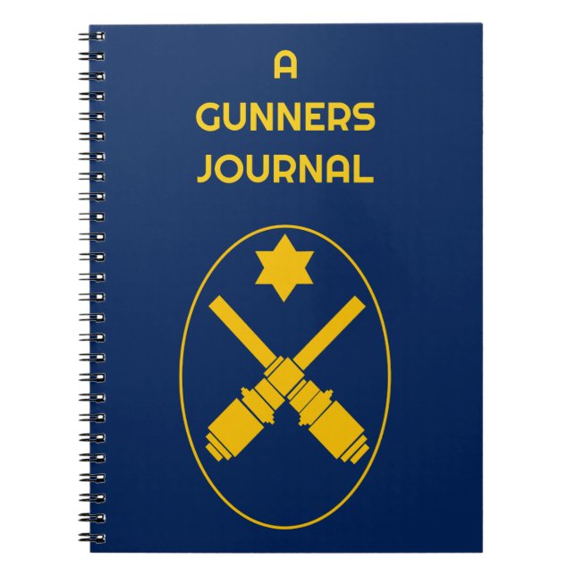 Caderno Espiral Um Diário de Gunners (Frente)