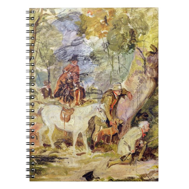 Caderno Espiral Um esboço para as "guardas florestais que (Frente)