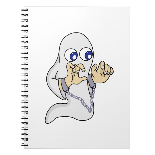 Caderno Espiral Um Fantasma Encadeado (Frente)