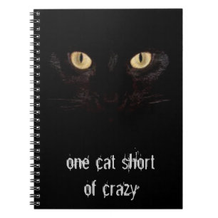 Caderno Espiral um gato curto