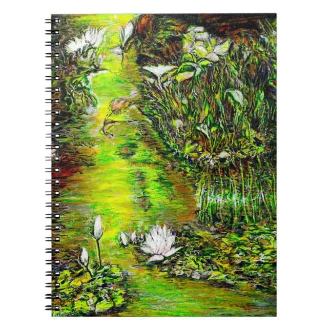 Caderno Espiral Um Lago com Pensamentos Impuros (Frente)