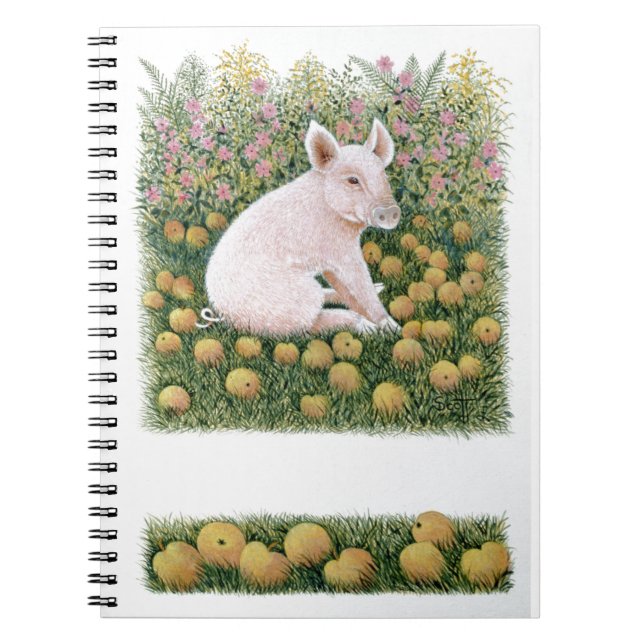 Caderno Espiral Um mais Apple (Frente)