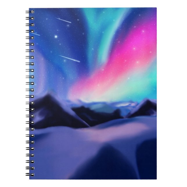 Caderno Espiral Um Milhão de Sonhos Aurora (Frente)