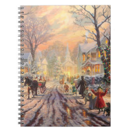 Caderno Espiral Um Natal Vitoriano