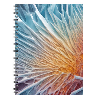 Caderno Espiral Um notebook com Design de Fosco - Natal do gelo