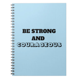 Caderno Espiral Um notebook encorajador