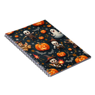 Caderno Espiral um notebook Halloween