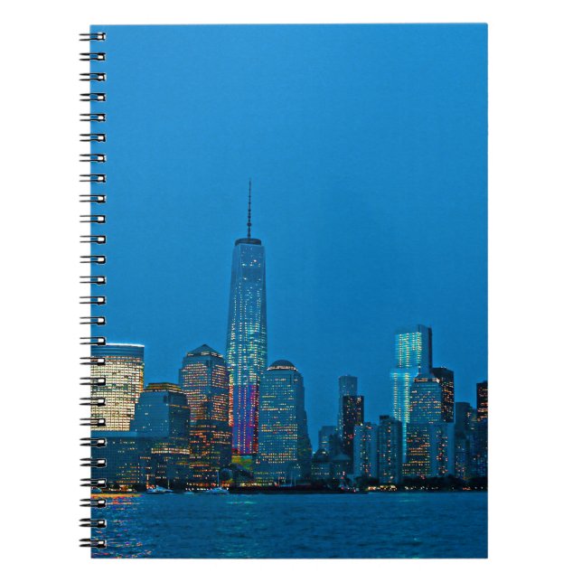Caderno Espiral Um novo Skyline em Nova Iorque (Frente)