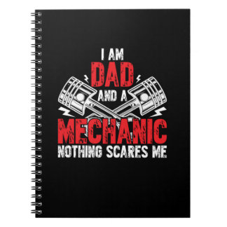 Caderno Espiral Um Pai E Um Mecânico