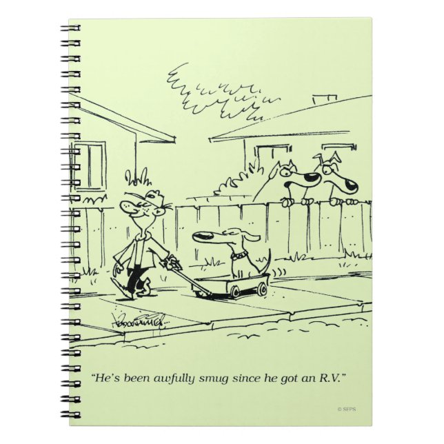 Caderno Espiral Um passeio novo (Frente)