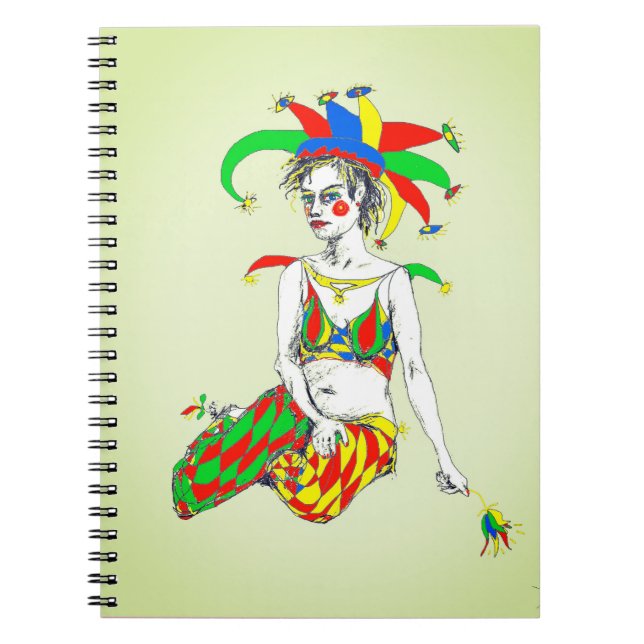 Caderno Espiral Um piadista (Frente)
