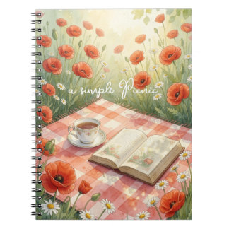 Caderno Espiral Um Simples Piquenique