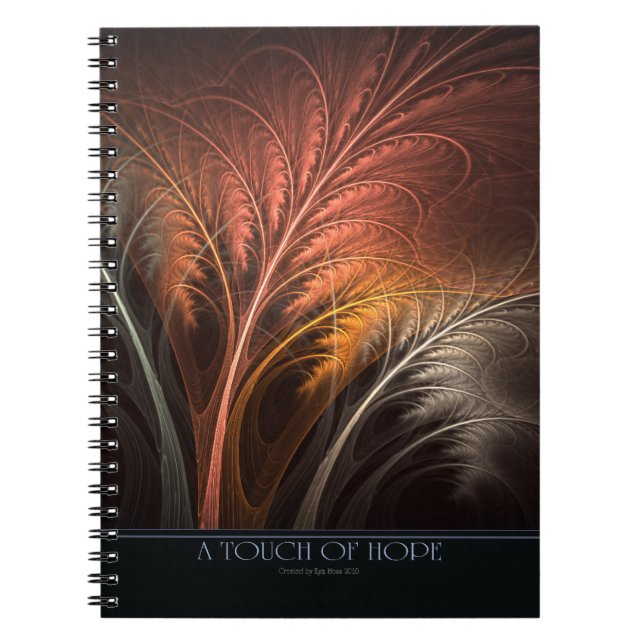 Caderno Espiral Um Toque De Notebook Esperança (Frente)
