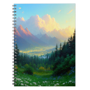 Caderno Espiral Um Vale Verde Respirador