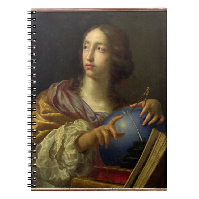 Caderno Espiral Uma alegoria da astronomia (Frente)