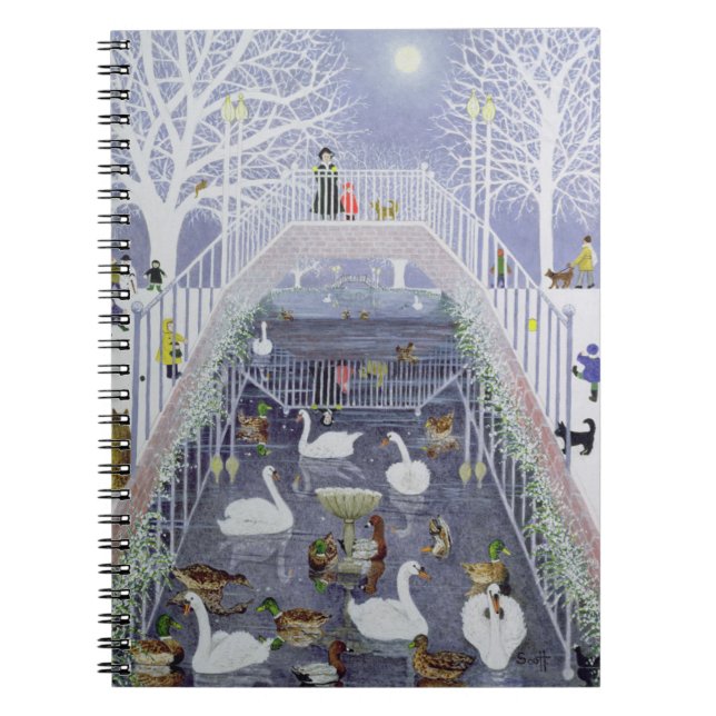 Caderno Espiral Uma caminhada no parque (Frente)