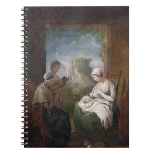 Caderno Espiral Uma estadia quieta, c.1810 (óleo em canvas)