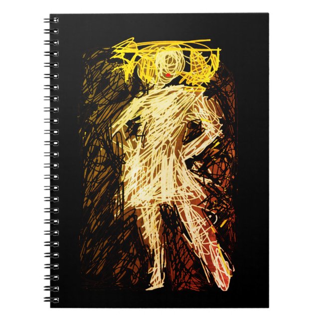 Caderno Espiral Uma garota que conheci (Frente)