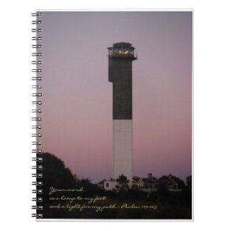 Caderno Espiral Uma Luz para nosso Caminho Salmos 119:105