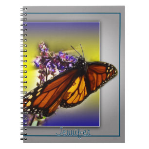Caderno Espiral Uma Pequena Borboleta Doce