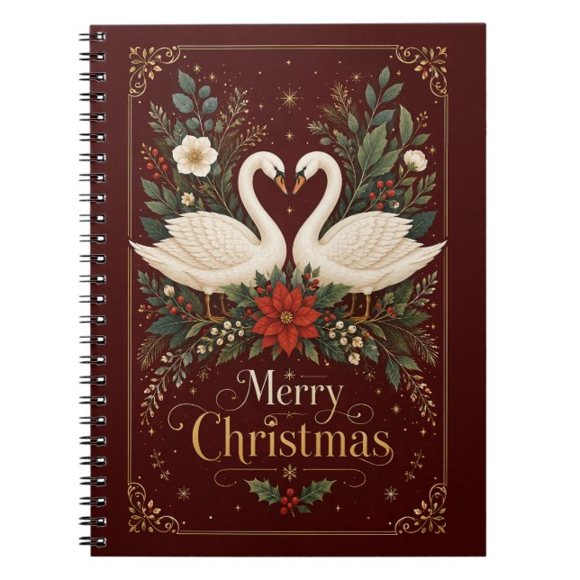 Caderno Espiral Uma Serenata de Cisnes (Frente)