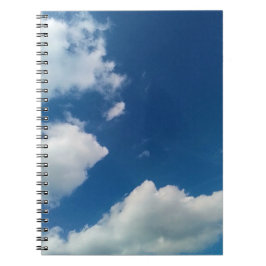 Caderno Espiral Uma suavidade nas nuvens