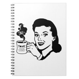 Caderno Espiral Uma Xícara de ToxIC